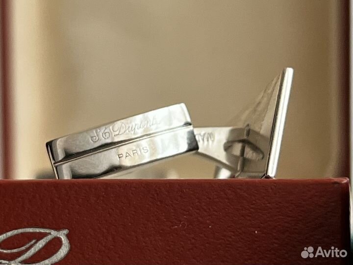 Запонки и зажим для галстука S.T. Dupont. Оригинал