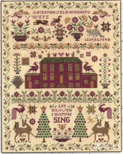 Схема Teresa Kogut Let Heaven and Nature Sing