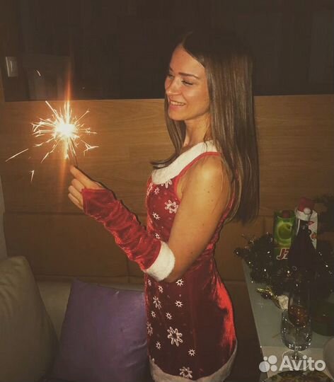 Костюм Санты женский