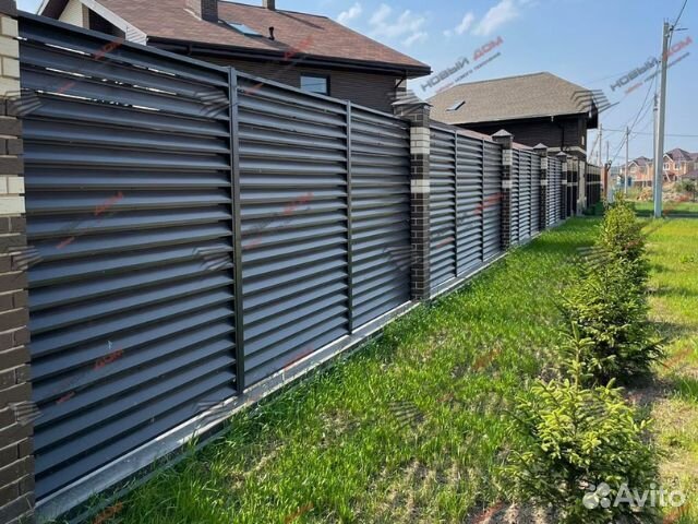 Забор-жалюзи