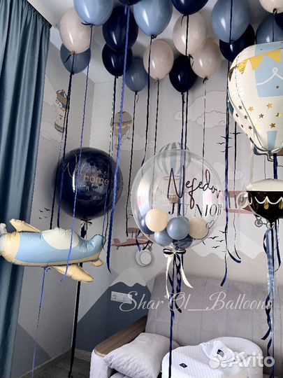 Шары на выписку из роддома