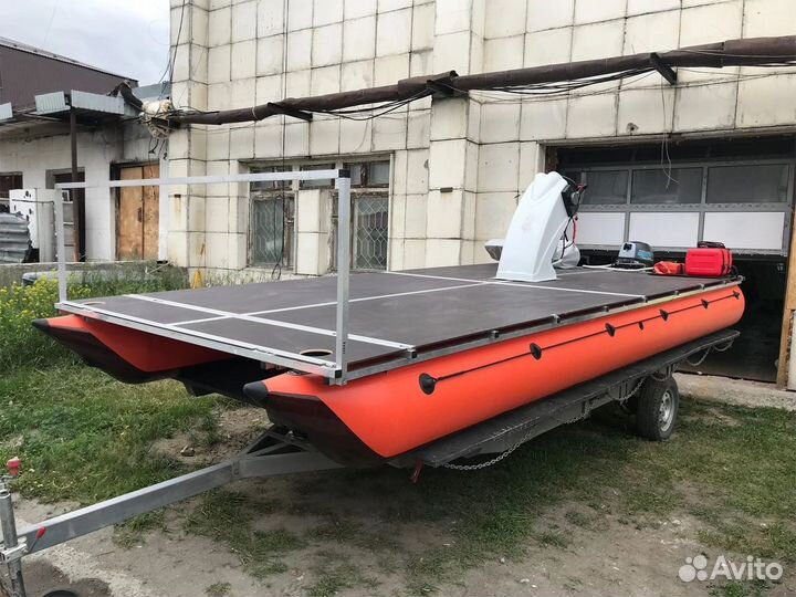 Катамаран надувной робинзон 470/180