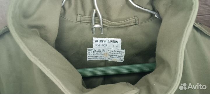 Куртка М-65, Австрия