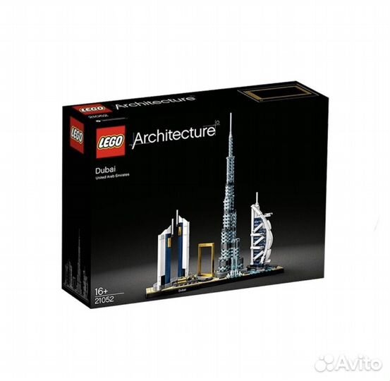 Lego architecture дубай 21052