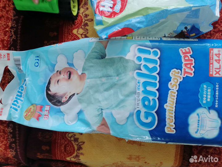 Памперсы подгузники 4 и 5