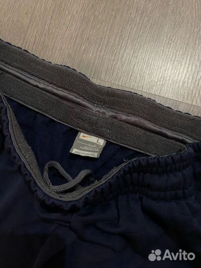 Широкие штаны Nike плотные