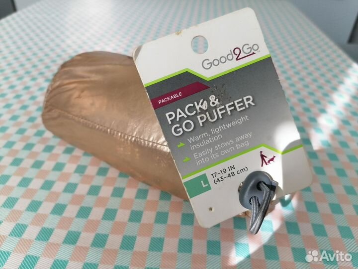 Попона для собак мелких и средних пород