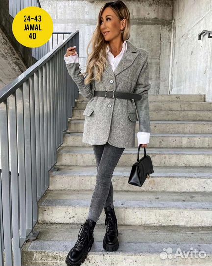 Пальто женское 52 54 шерсть
