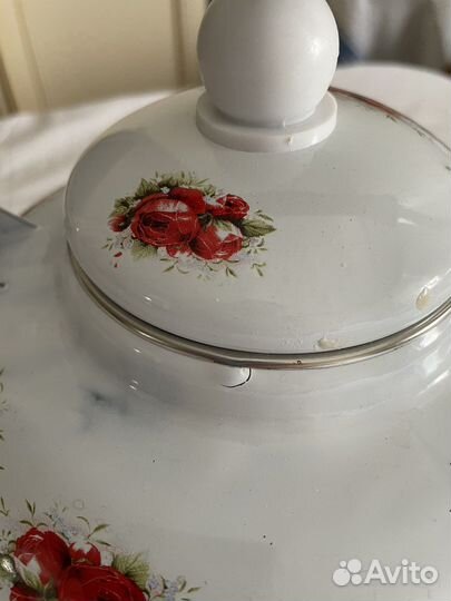 Чайник эмалированный СССР