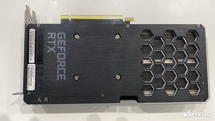 Нерабочая RTX 3060 ti Palit Dual 8G