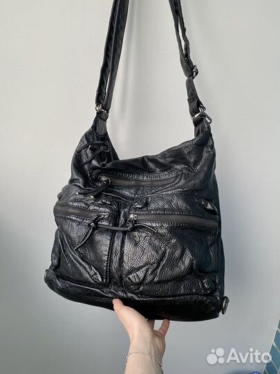 Сумка через плечо экокожа