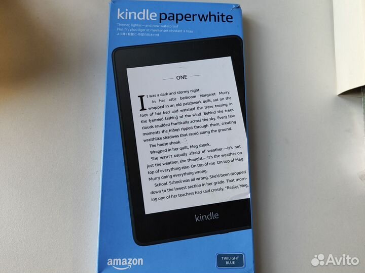 Электронная книга amazon kindle Paperwhite 2018