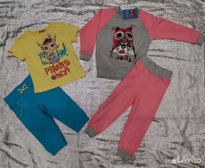 Новая одежда для девочек на 92-98см