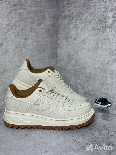 Кроссовки мужские nike air force 1 pecan