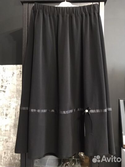 Юбка длинная большого размера