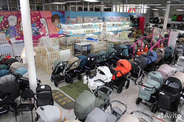 Коляска 2 в 1 - необычная и заметная