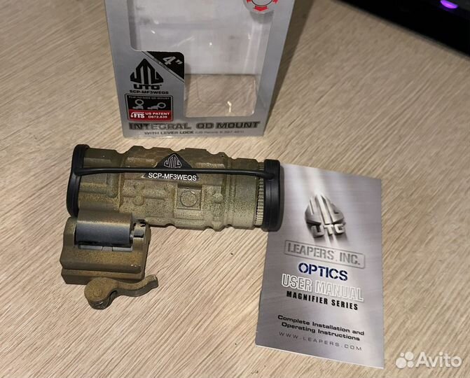 Магнифер leapers utg 3x