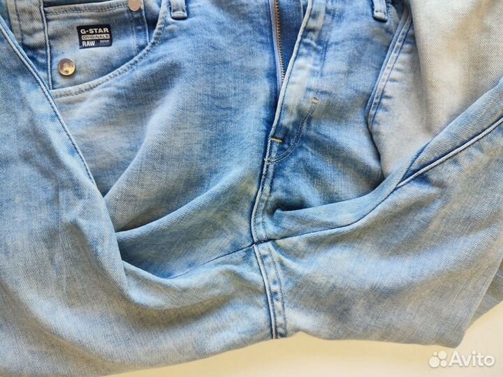 Джинсы g-star raw denim vintage loos винтаж летние