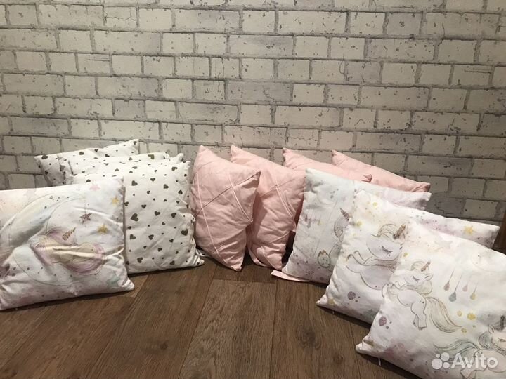 Подушки- бортики для детской кроватки
