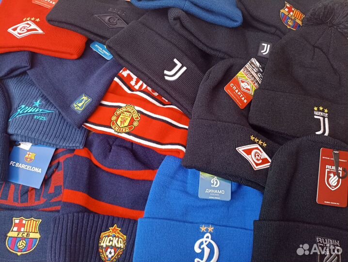 Шапки футбольных команд