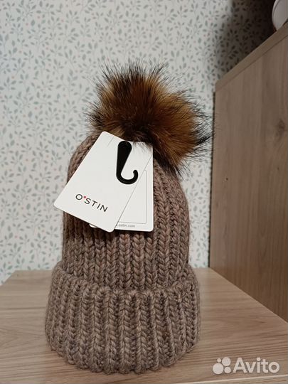 Шапка вязанная женская