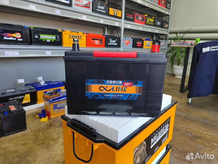 Аккумулятор Alphaline SD+ 100 Ач обр 850 А