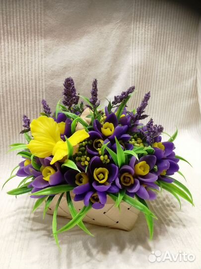 Букеты из мыла ручной работы