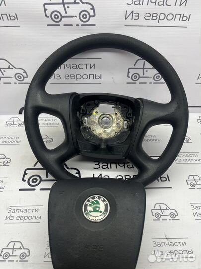 Руль с подушкой Аирбег AIR BAG Skoda Octavia A5