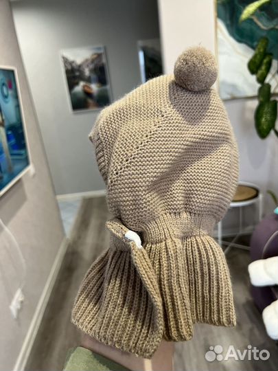 Шапка шлем журавлик 44 46