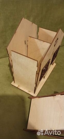 Домик чайный деревянный для творчества