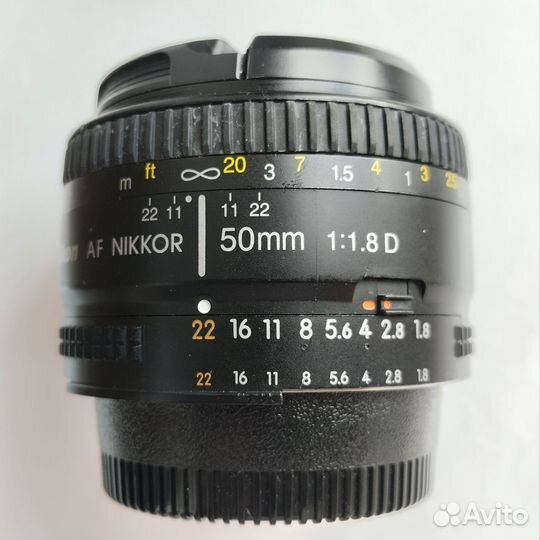 Объектив Nikon AF Nikkor 50 mm f/1.8D