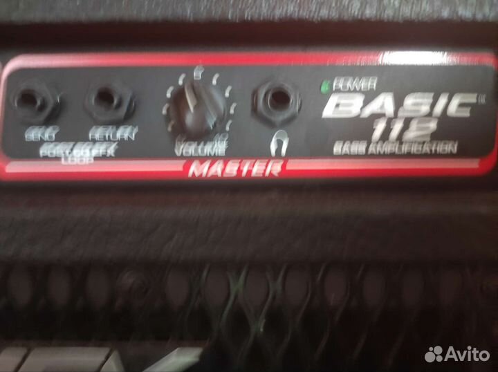 Басовый комбик peavey Basic 112 bass ampli