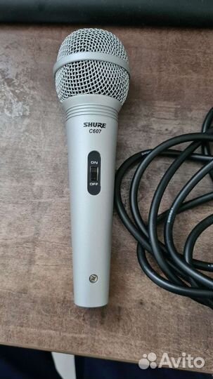 Микрофон shure C607
