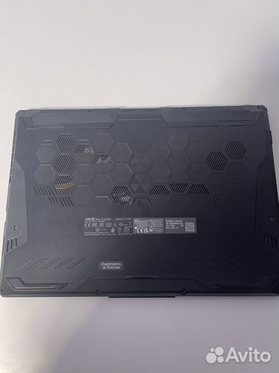 Ноутбук asus TUF Gaming F15 FX506HM-HN016