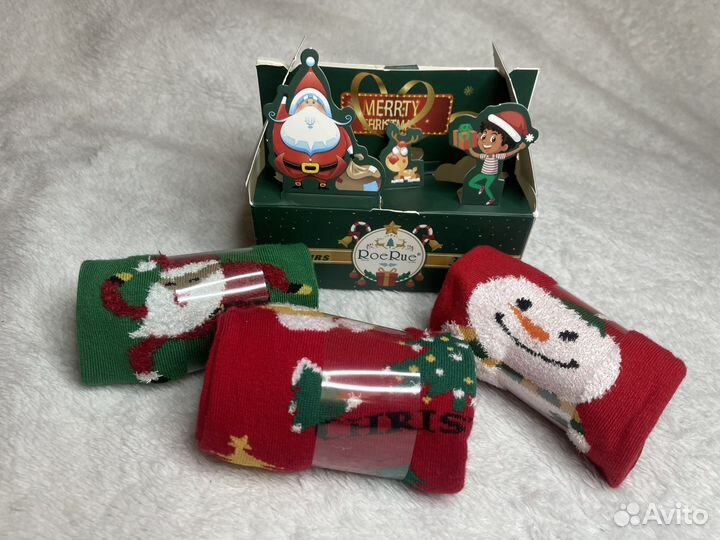 Носки женские новогодние