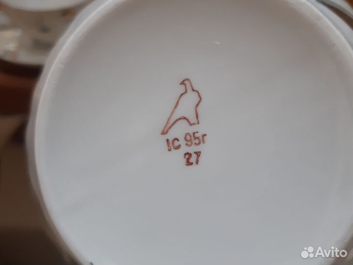 Чайный сервиз дулевои кофейные чашечки лфз