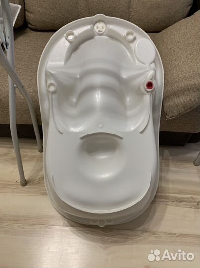 Ванночка детская для купания с подставкой