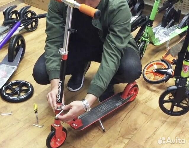 Ремонт городских и детский самокатов