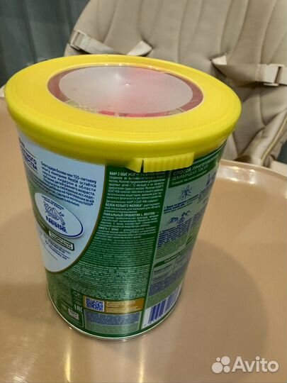 Детское питание Nan на козьем молоке