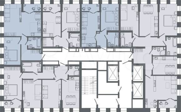 1-к. квартира, 42,9 м², 7/28 эт.
