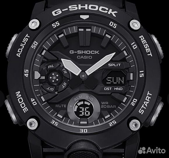 Часы Casio G-Shock GA-2000S-1A