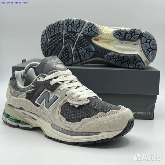 Кроссовки New Balance 2002R Grey (Арт.69324)