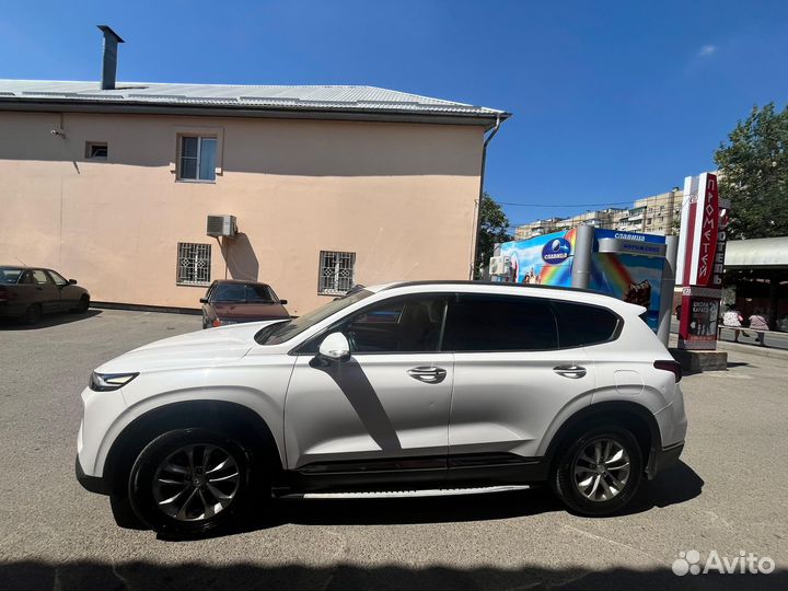 Hyundai Santa Fe 2.2 AT, 2019, 125 000 км