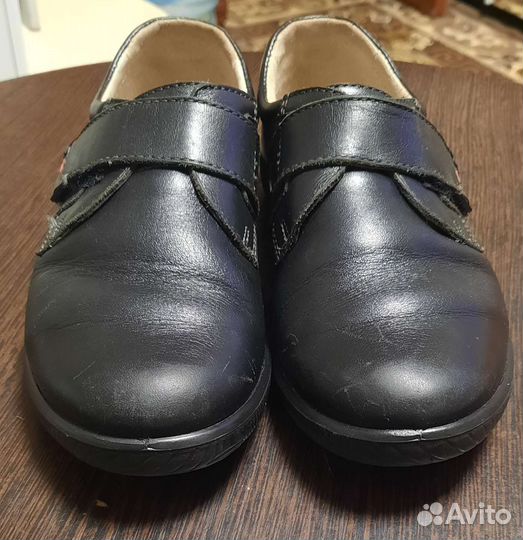 Ботинки кожаные