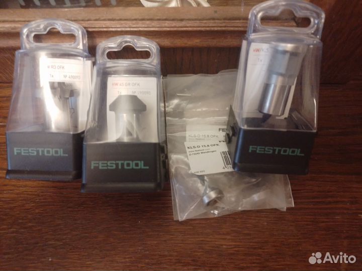 Коробки Festool OFK 500 фрезы