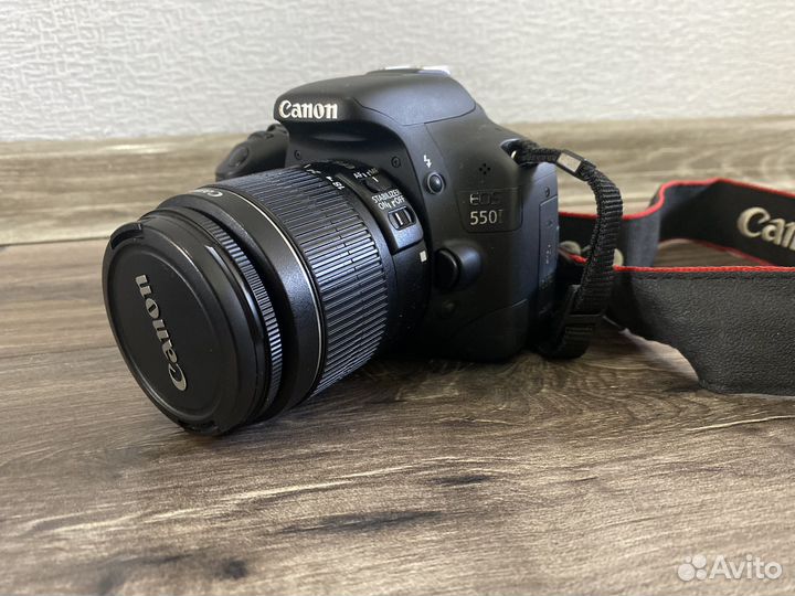 Зеркальный фотоаппарат canon 550d + сумка