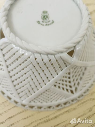 Блюдо конфетница сухарница фруктовница фарфор