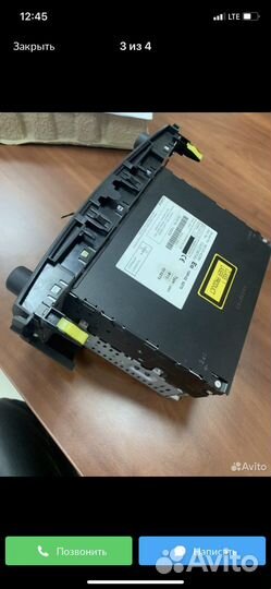 Штатное головное устройство на Toyota Rav 4