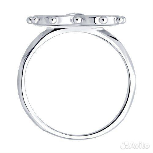 Кольцо sokolov из серебра, 94014412, р.17