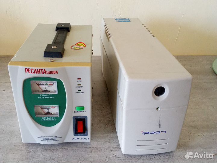 Ресанта асн 500/1-Р и Ippon pro 700